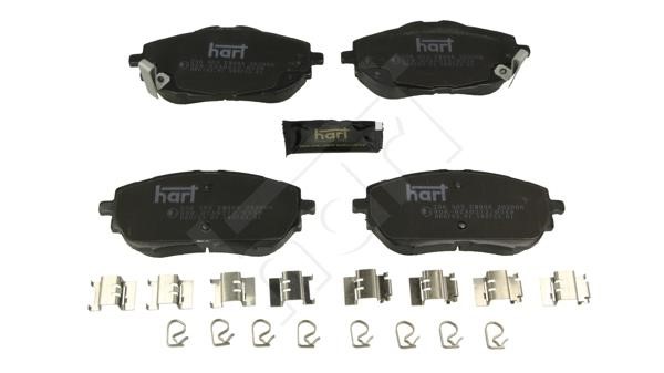 Hart 256 503 Brake Pad Set, disc brake 256503: Buy near me in Poland at 2407.PL - Good price!
