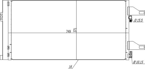 Hart 619 545 Kondensator, Klimaanlage 619545: Bestellen Sie in Polen zu einem guten Preis bei 2407.PL!