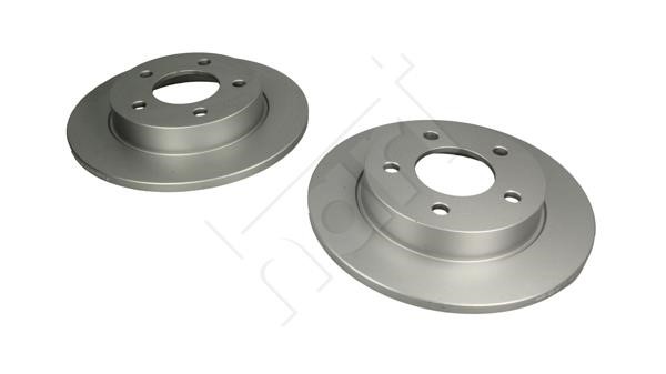 Hart 258 001 Rear brake disc, non-ventilated 258001: Buy near me in Poland at 2407.PL - Good price!