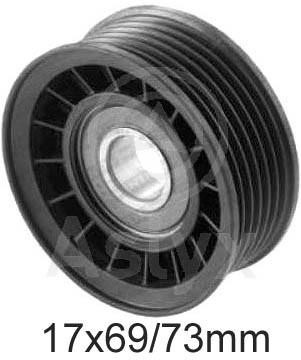 Aslyx AS-521036 Deflection/guide pulley, v-ribbed belt AS521036: Buy near me in Poland at 2407.PL - Good price!