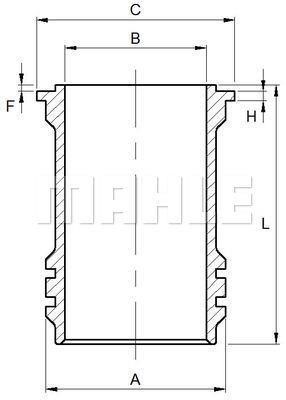 Izumi HMLN671130AT Cylinder Sleeve HMLN671130AT: Buy near me in Poland at 2407.PL - Good price!