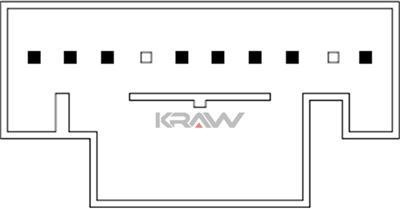 Kraw AN-1416 Window regulator button block AN1416: Buy near me in Poland at 2407.PL - Good price!