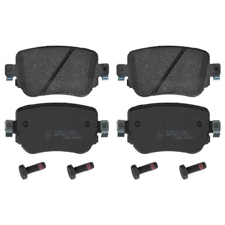 febi 16912 Rear disc brake pads, set 16912: Buy near me at 2407.PL in Poland at an Affordable price!