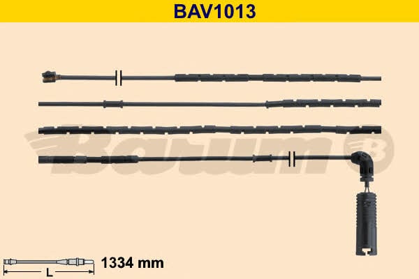 Barum BAV1013 Czujnik zużycia klocków hamulcowych BAV1013: Dobra cena w Polsce na 2407.PL - Kup Teraz!