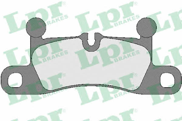 LPR 05P1755 Brake Pad Set, disc brake 05P1755: Buy near me in Poland at 2407.PL - Good price!