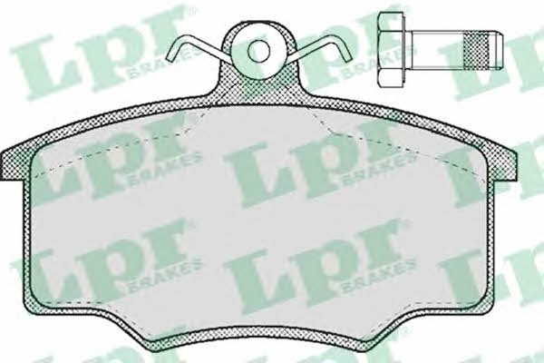 LPR 05P188 Brake Pad Set, disc brake 05P188: Buy near me in Poland at 2407.PL - Good price!