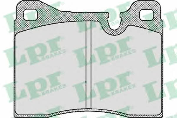 LPR 05P207 Brake Pad Set, disc brake 05P207: Buy near me in Poland at 2407.PL - Good price!