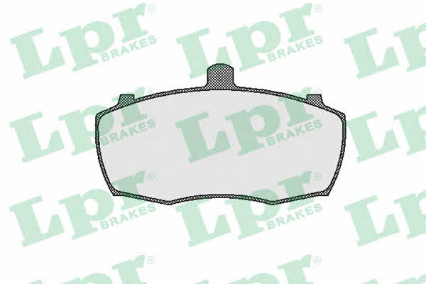 LPR 05P261 Brake Pad Set, disc brake 05P261: Buy near me in Poland at 2407.PL - Good price!