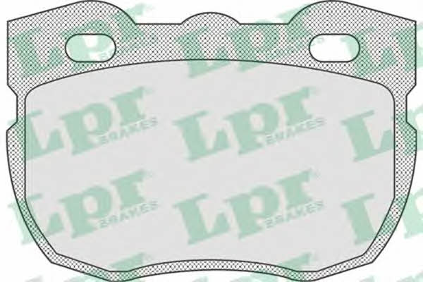 LPR 05P742 Тормозные колодки дисковые, комплект 05P742: Отличная цена - Купить в Польше на 2407.PL!