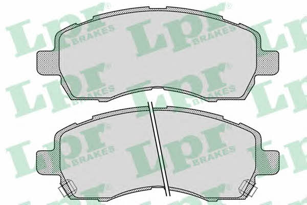 LPR 05P1025 Brake Pad Set, disc brake 05P1025: Buy near me in Poland at 2407.PL - Good price!