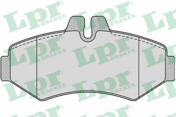LPR 05P956 Brake Pad Set, disc brake 05P956: Buy near me in Poland at 2407.PL - Good price!