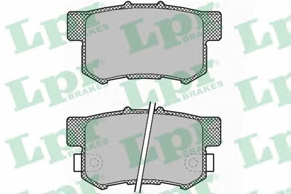 LPR 05P1423 Brake Pad Set, disc brake 05P1423: Buy near me in Poland at 2407.PL - Good price!