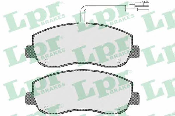 LPR 05P1579 Brake Pad Set, disc brake 05P1579: Buy near me in Poland at 2407.PL - Good price!