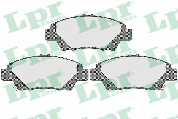 LPR 05P1591 Brake Pad Set, disc brake 05P1591: Buy near me at 2407.PL in Poland at an Affordable price!