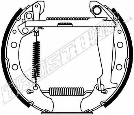 Trusting 6132 Brake shoe set 6132: Buy near me at 2407.PL in Poland at an Affordable price!