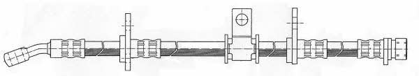 CEF 511756 Brake Hose 511756: Buy near me in Poland at 2407.PL - Good price!