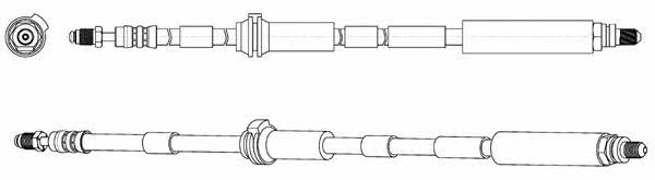 CEF 512803 Brake Hose 512803: Buy near me in Poland at 2407.PL - Good price!