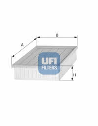 Ufi 30.109.00 Air filter 3010900: Buy near me in Poland at 2407.PL - Good price!