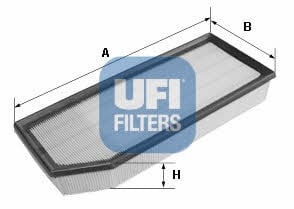Ufi 30.148.00 Air filter 3014800: Buy near me in Poland at 2407.PL - Good price!