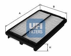 Ufi 30.308.00 Air filter 3030800: Buy near me at 2407.PL in Poland at an Affordable price!