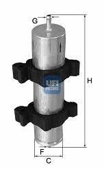 Ufi 31.920.00 Fuel filter 3192000: Buy near me in Poland at 2407.PL - Good price!