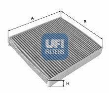 Ufi 54.160.00 Activated Carbon Cabin Filter 5416000: Buy near me at 2407.PL in Poland at an Affordable price!
