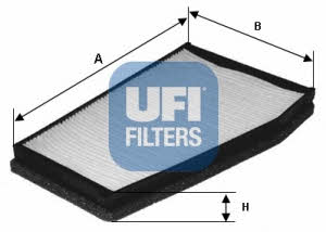 UFI 53.133.00 Filter, Innenraumluft 5313300: Kaufen Sie zu einem guten Preis in Polen bei 2407.PL!
