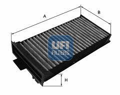 Ufi 54.232.00 Activated Carbon Cabin Filter 5423200: Buy near me in Poland at 2407.PL - Good price!