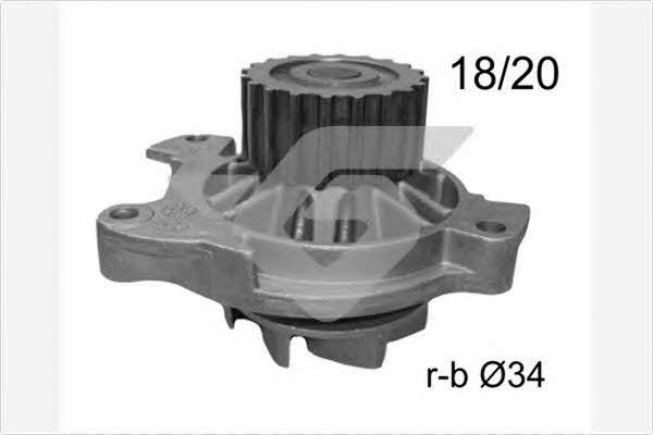 Hutchinson WP148 Water pump WP148: Buy near me in Poland at 2407.PL - Good price!
