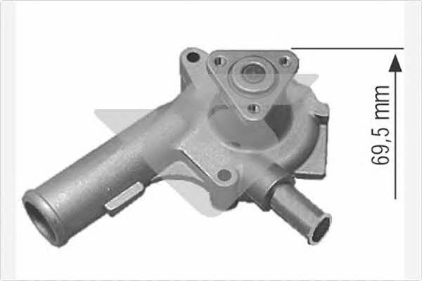 Hutchinson WP203 Water pump WP203: Buy near me in Poland at 2407.PL - Good price!