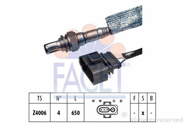 Facet 10.7052 Lambda sensor 107052: Buy near me in Poland at 2407.PL - Good price!