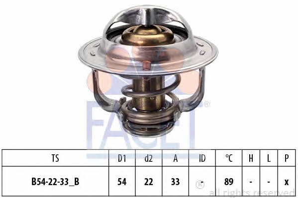 Facet 7.8693S Thermostat, coolant 78693S: Buy near me in Poland at 2407.PL - Good price!