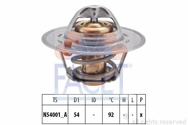 Facet 7.8204S Thermostat, coolant 78204S: Buy near me at 2407.PL in Poland at an Affordable price!
