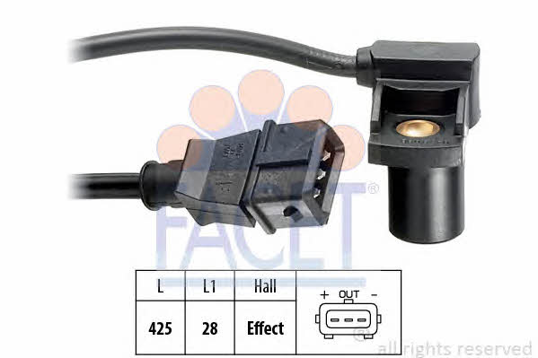 Facet 9.0239 Camshaft position sensor 90239: Buy near me at 2407.PL in Poland at an Affordable price!
