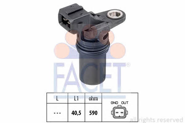 Facet 9.0539 Crankshaft position sensor 90539: Buy near me in Poland at 2407.PL - Good price!