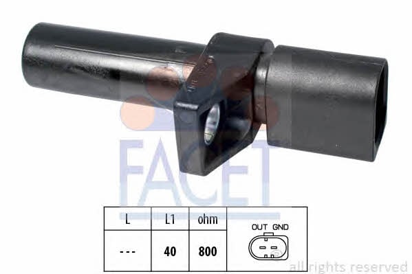 Facet 9.0578 Camshaft position sensor 90578: Buy near me in Poland at 2407.PL - Good price!