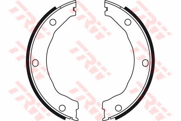 TRW GS8726 Parking brake shoes GS8726: Buy near me in Poland at 2407.PL - Good price!