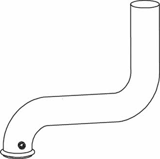 Dinex 68519 Exhaust pipe 68519: Buy near me in Poland at 2407.PL - Good price!