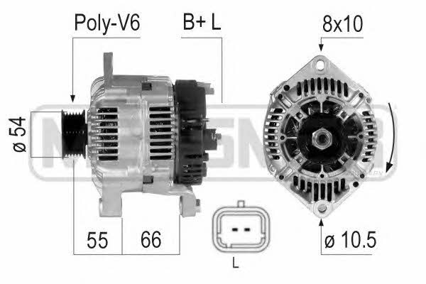 Era 210570 Generator 210570: Kaufen Sie zu einem guten Preis in Polen bei 2407.PL!