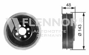 Flennor FVD99537 Pulley crankshaft FVD99537: Buy near me in Poland at 2407.PL - Good price!