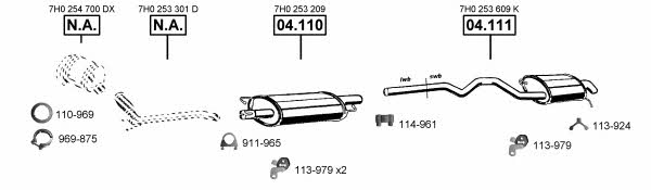 Asmet VA038910 Exhaust system VA038910: Buy near me at 2407.PL in Poland at an Affordable price!