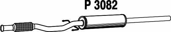 Fenno P3082 Central silencer P3082: Buy near me in Poland at 2407.PL - Good price!