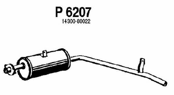 Fenno P6207 End Silencer P6207: Buy near me in Poland at 2407.PL - Good price!
