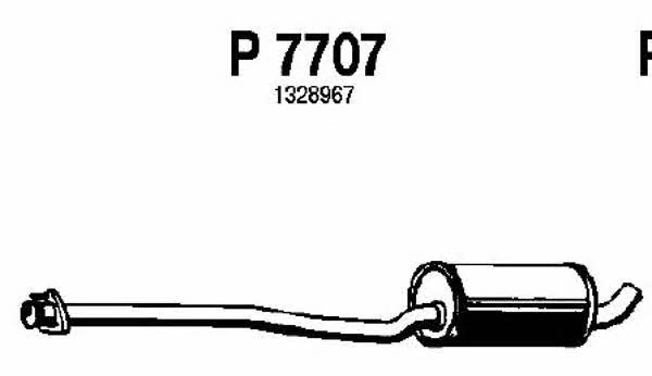 Fenno P7707 Central silencer P7707: Buy near me in Poland at 2407.PL - Good price!