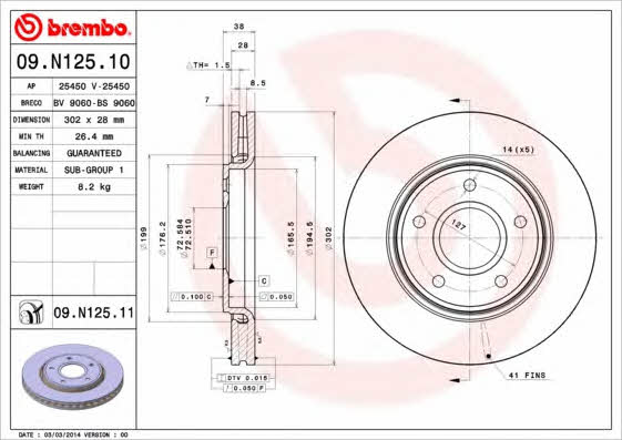 Breco BV 9060 Wentylowana przednia tarcza hamulcowa BV9060: Dobra cena w Polsce na 2407.PL - Kup Teraz!