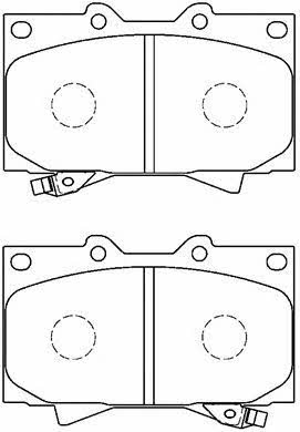 Aisin A1N005 Scheibenbremsbeläge, Set A1N005: Kaufen Sie zu einem guten Preis in Polen bei 2407.PL!