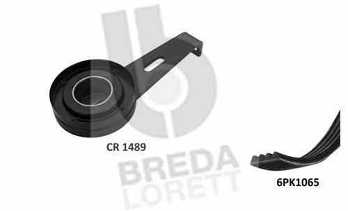 Breda lorett KCA 0051 Drive belt kit KCA0051: Buy near me in Poland at 2407.PL - Good price!