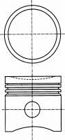 Nural 87-521714-00 Piston 8752171400: Buy near me in Poland at 2407.PL - Good price!