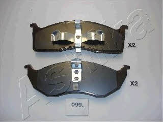 Ashika 50-00-099P Brake Pad Set, disc brake 5000099P: Buy near me in Poland at 2407.PL - Good price!