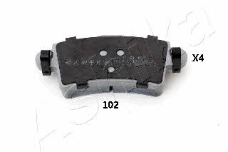 Ashika 51-01-102 Brake Pad Set, disc brake 5101102: Buy near me in Poland at 2407.PL - Good price!